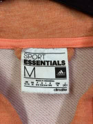 ADIDAS ZIP HOODIE SPORTSWEAR ΠΟΡΤΟΚΑΛΙ ΓΥΝΑΙΚΕΙΟ PRE OWNED M