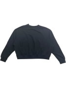 Admiral Cropped Sweatshirt Casual England Logo Black Women’s S