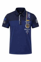 AERONAUTICA MILITARE POLO SHIRT ΓΡΑΦΙΚΟ NAVY ΑΝΤΡΙΚΟ PRE OWNED S/M