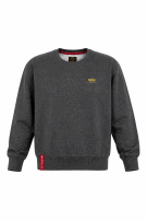 ALPHA INDUSTRIES CREWNECK MINIMAL CHARCOAL MEN PRE OWNED M