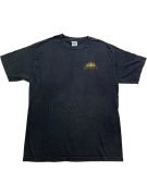 ALSTYLE HAWAII ISLANDS T-SHIRT CON STAMPA SUL RETRO NERA UNISEX L