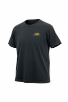 ALSTYLE HAWAII ISLANDS T-SHIRT CON STAMPA SUL RETRO NERA UNISEX L
