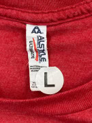 ALSTYLE T SHIRT GRAPHIC RED MEN PRE OWNED L