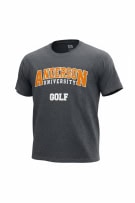 Anderson University Maglietta da golf grigia unisex L