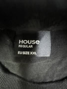 Ανδρική Μπλούζα Φούτερ House Μαύρη XXL