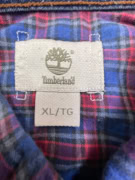 Men’s Timberland Plaid Shirt Blue-Red Size XL
