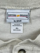Anvil Cotton Deluxe Henley T-Shirt Swinging Nationals 2009 White Unisex XL