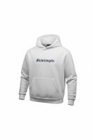APOH LONDON Φούτερ με Κουκούλα "Michelangelo" Streetwear Print Λευκό Unisex Large