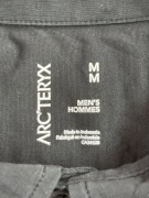 ARC'TERYX POLO SHIRT SHOULDER LOGO BLACK UNISEX M