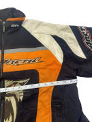 ARCTICWEAR ΜΠΟΥΦΑΝ RACING GRAPHIC ΜΑΥΡΟ ΠΟΡΤΟΚΑΛΙ ΑΝΤΡΙΚΟ PRE OWNED L
