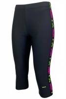 ARENA CAPRI LEGGINGS VINTAGE SIDE LOGO BLACK WOMEN S