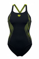 ARENA COSTUME SPORTSWEAR NERO DONNA PRE OWNED S