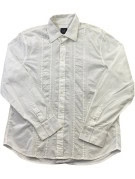 ARMANI EXCHANGE ΠΟΥΚΑΜΙΣΟ ΠΛΙΣΕ ΛΕΥΚΟ ΑΝΤΡΙΚΟ PRE OWNED L