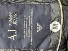 ARMANI JEANS JACKET MINIMAL BLACK MEN PRE OWNED M