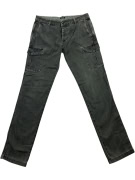 ARMANI JEANS ΠΑΝΤΕΛΟΝΙ CARGO VINTAGE ΛΟΓΟΤΥΠΟ ΓΚΡΙ ΑΝΔΡΙΚΟ S