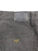 ARMANI JEANS ΠΑΝΤΕΛΟΝΙ COMFORT FIT ΜΕ ΜΕΤΑΛΛΙΚΟ ΛΟΓΟΤΥΠΟ ΓΚΡΙ ΑΝΔΡΙΚΟ S