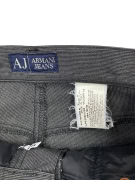 ARMANI JEANS ΠΑΝΤΕΛΟΝΙ COMFORT FIT ΜΕ ΜΕΤΑΛΛΙΚΟ ΛΟΓΟΤΥΠΟ ΓΚΡΙ ΑΝΔΡΙΚΟ S