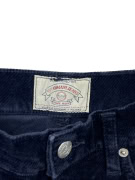 Armani Jeans Παντελόνι Corduroy Vintage Logo Μπλε Γυναικείο S
