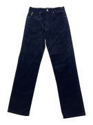 Armani Jeans Παντελόνι Corduroy Vintage Logo Μπλε Γυναικείο S