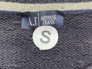 ARMANI JEANS Πλεκτό Pullover Vintage Logo Μαύρο Ανδρικό S