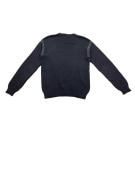 ARMANI JEANS Πλεκτό Pullover Vintage Logo Μαύρο Ανδρικό S