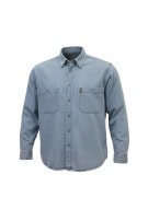 ARMANI JEANS CAMICIA DENIM WASHED BLUE UOMO PRE OWNED S