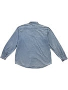 ARMANI JEANS CAMICIA DENIM WASHED BLUE UOMO PRE OWNED S