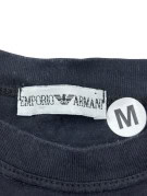 ARMANI JEANS T SHIRT GRAPHIC NAVY ΑΝΤΡΙΚΟ PRE OWNED M