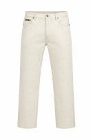 CALVIN KLEIN PANTALONI DENIM MINIMAL CREMA UNISEX PRE OWNED L