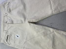 CALVIN KLEIN PANTALONI DENIM MINIMAL CREMA UNISEX PRE OWNED L