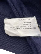 ARMANI V NECK KNIT SWEATER MINIMAL NAVY MEN PRE OWNED M