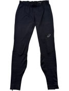 ASICS RUNNING LEGGINGS ATHLETIC BLACK MEN PRE OWNED S