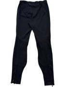 ASICS RUNNING LEGGINGS ATHLETIC BLACK MEN PRE OWNED S