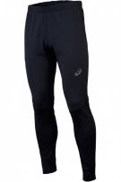 ASICS RUNNING LEGGINGS ATHLETIC BLACK MEN PRE OWNED S