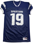 AUGUSTA SPORTSWEAR JERSEY GRAPHIC NAVY ΑΝΤΡΙΚΟ PRE OWNED L