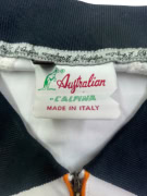 AUSTRALIAN BY L\'ALPINA Polo con logo vintage bianco da uomo XXL