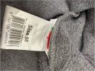 FELPA CON CAPPUCCIO AUSTRALIAN M - Grigio Mélange - Maniche Animal Print - Sottile Riga Rosa