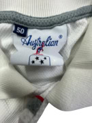 AUSTRALIAN POLO T-SHIRT VINTAGE KANGAROO LOGO ΛΕΥΚΟ ΑΝΔΡΙΚΟ XXL