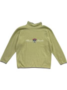 Autocar Πλεκτή Μπλούζα Half Zip Λαχανί Unisex L