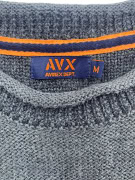 AVIREX Πλεκτό Πουλόβερ Casual Vintage Logo Γκρι Ανδρικό M