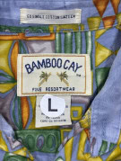 BAMBOO CAY ΠΟΥΚΑΜΙΣΟ RETRO ΠΟΛΥΧΡΩΜΟ ΑΝΤΡΙΚΟ PRE OWNED L