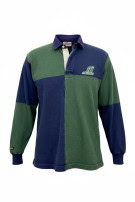 BARBARIAN RUGBY ΜΠΛΟΥΖΑ VINTAGE NAVY ΠΡΑΣΙΝΗ ΑΝΤΡΙΚΗ PRE OWNED M