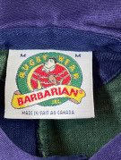 BARBARIAN RUGBY ΜΠΛΟΥΖΑ VINTAGE NAVY ΠΡΑΣΙΝΗ ΑΝΤΡΙΚΗ PRE OWNED M