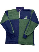 BARBARIAN RUGBY ΜΠΛΟΥΖΑ VINTAGE NAVY ΠΡΑΣΙΝΗ ΑΝΤΡΙΚΗ PRE OWNED M