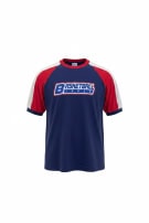 BASKETBALL BONES GRAPHIC TEE ATHLETIC NAVY UNISEX PRE OWNED