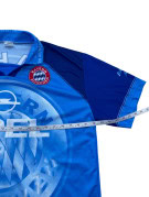 BAYERN MUNICH ΦΑΝΕΛΑ ΠΟΔΟΣΦΑΙΡΟΥ RETRO SPORTSWEAR ΜΠΛΕ ΑΝΤΡΙΚΟ PRE OWNED XL