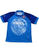 BAYERN MUNICH ΦΑΝΕΛΑ ΠΟΔΟΣΦΑΙΡΟΥ RETRO SPORTSWEAR ΜΠΛΕ ΑΝΤΡΙΚΟ PRE OWNED XL