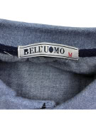BELL’UOMO Polo casual con stampa logo Blu da uomo M