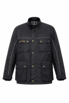 BELSTAFF ΜΠΟΥΦΑΝ ΚΛΑΣΙΚΟ ΜΑΥΡΟ ΑΝΤΡΙΚΟ PRE OWNED L