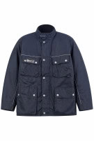 BELSTAFF JACKET UTILITY NAVY MENS PRE OWNED XL